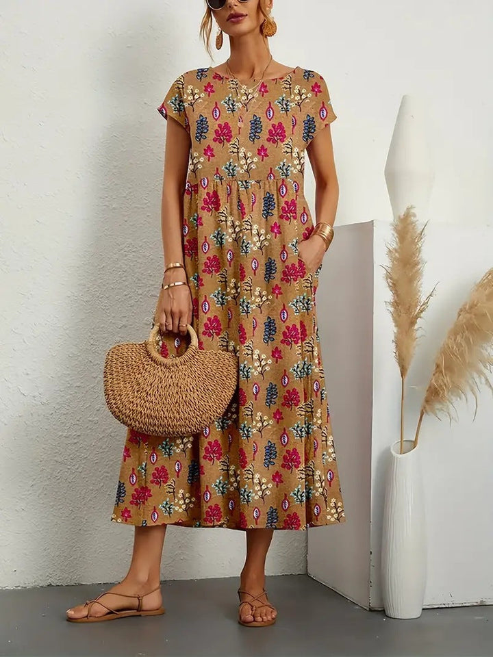 Maureen | Elegant Floral Dress for Every Occasion