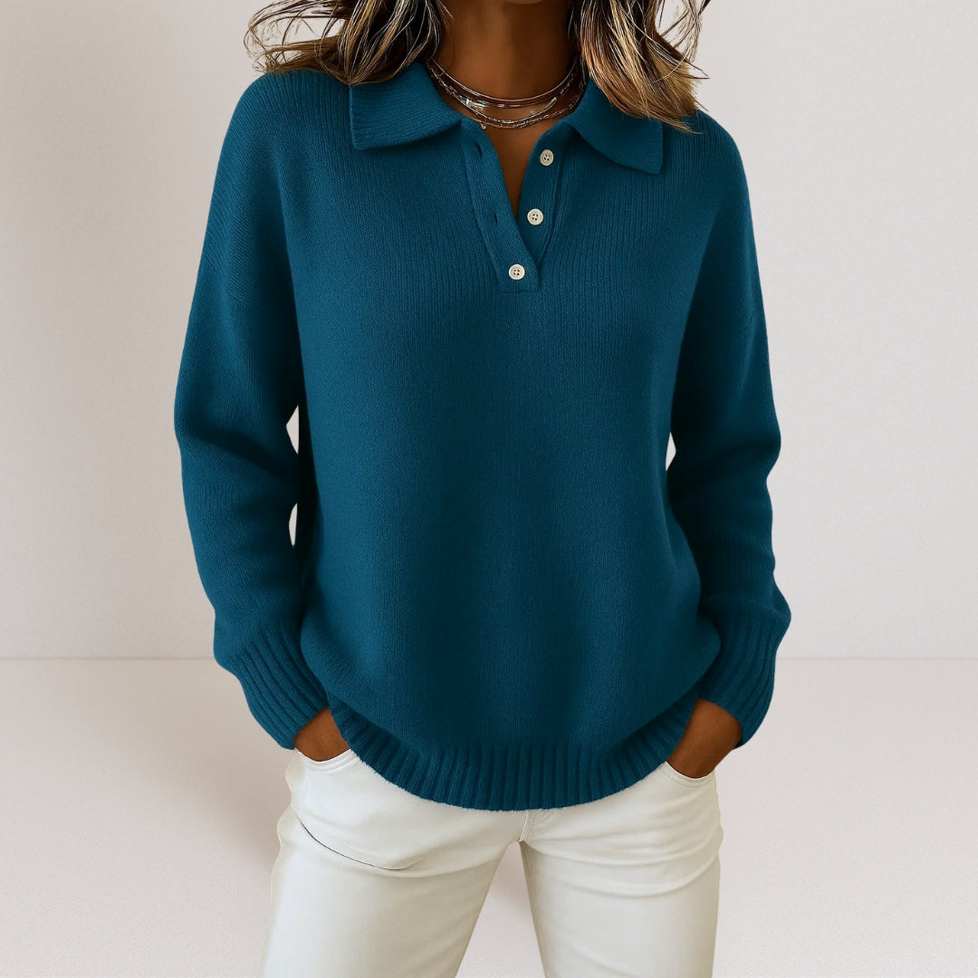 Élise | Soft V-Neck Jumper
