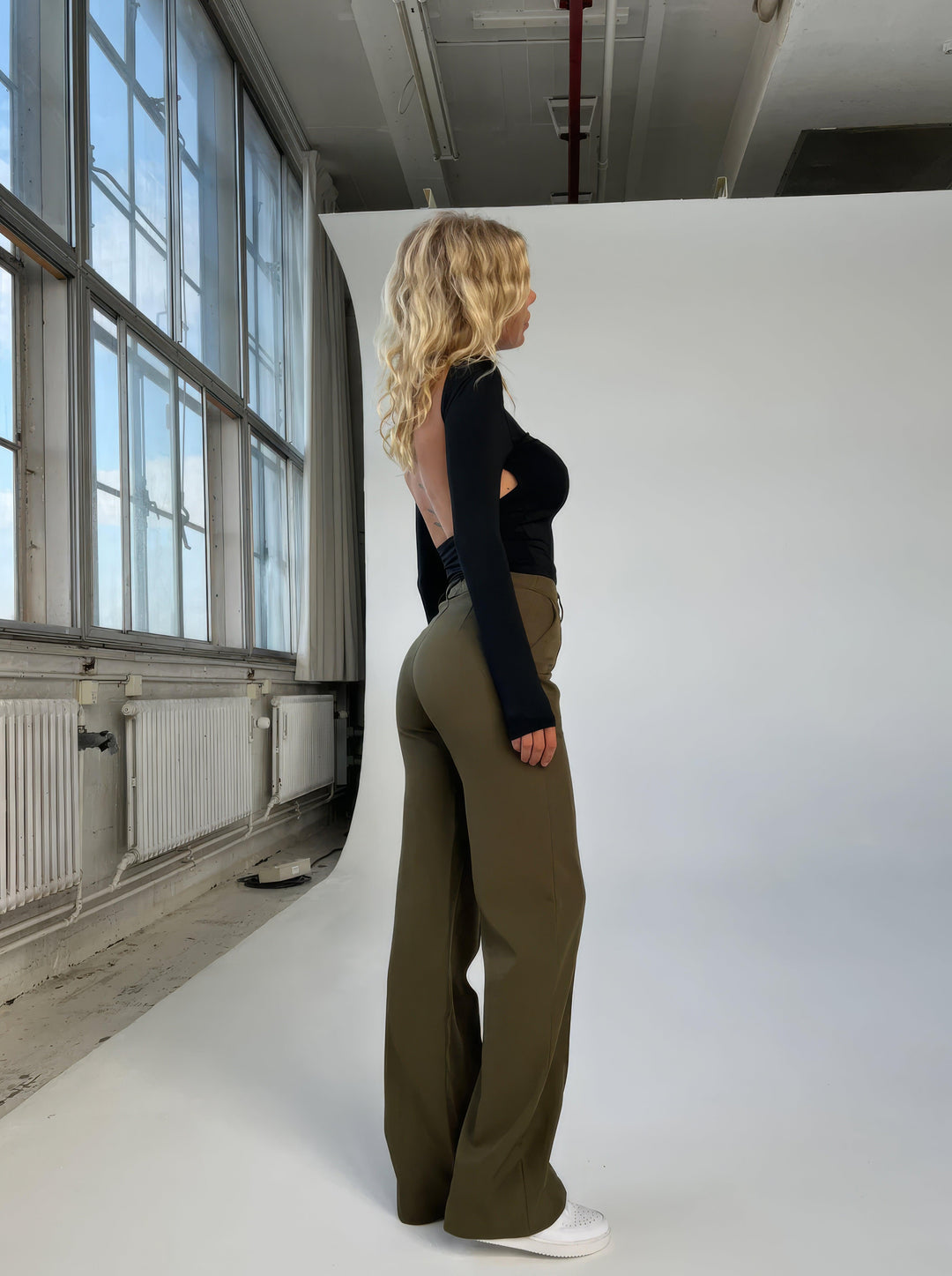Faith | Elegant High-Waisted Wide-Leg Trousers