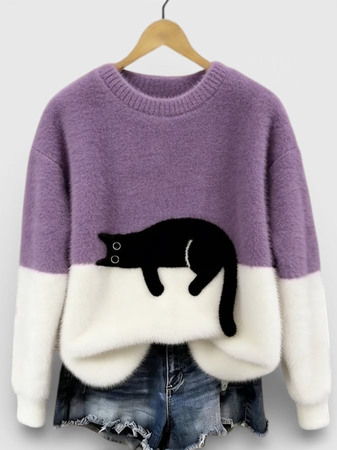 Luna™ | Cat Graphic Sweatshirt