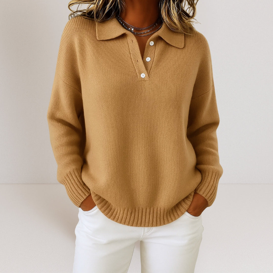 Élise | Soft V-Neck Jumper
