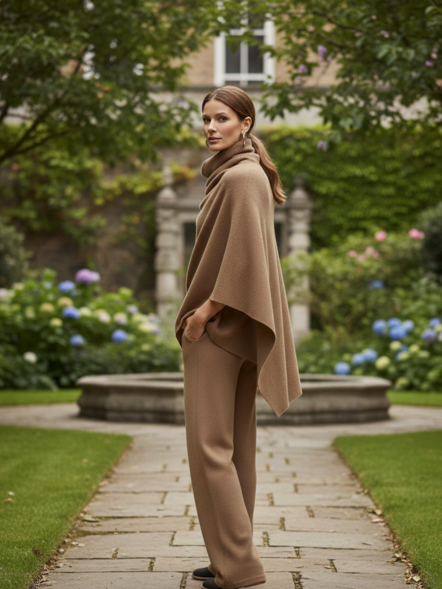 Seraphine™ | Elegant Drape Two-Piece Set