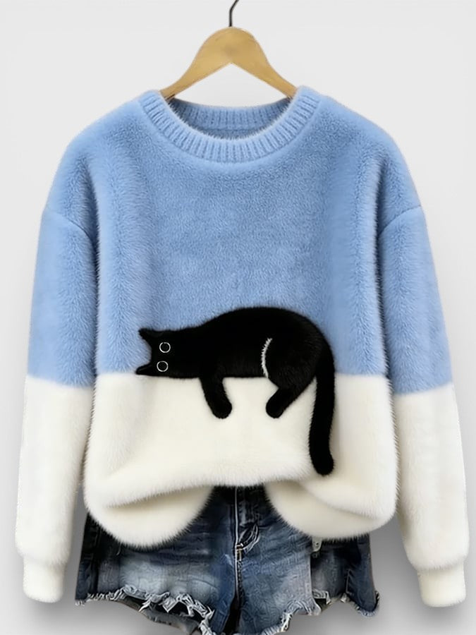 Luna™ | Cat Graphic Sweatshirt