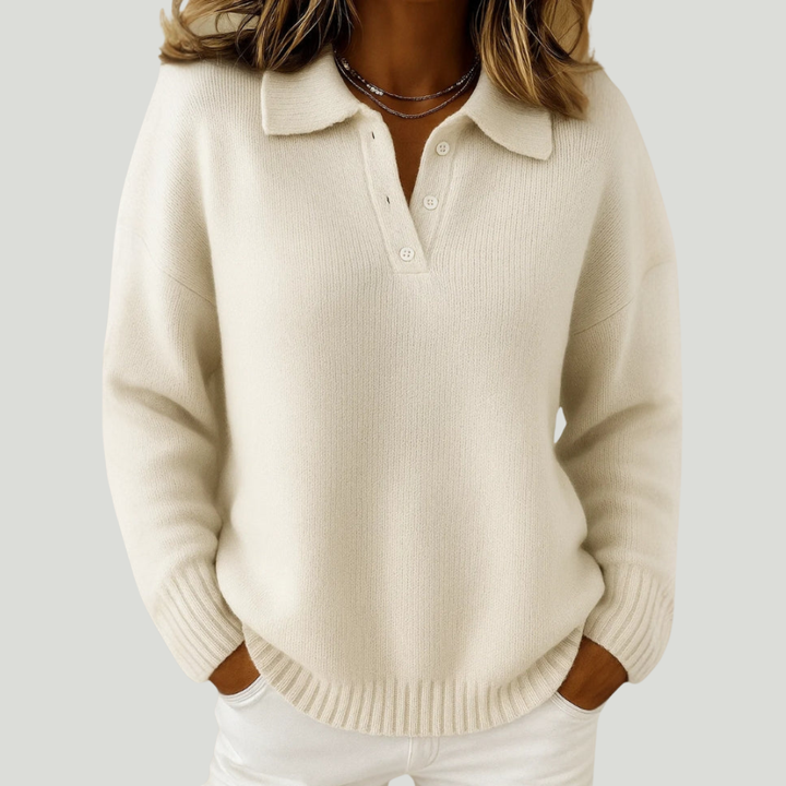 Élise | Soft V-Neck Jumper