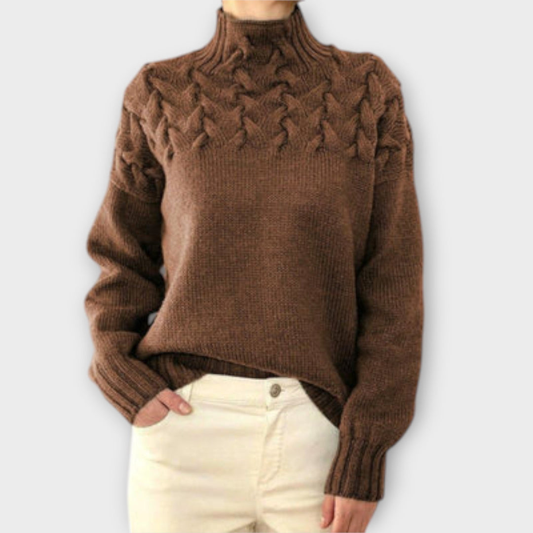 Kathrin | Warm Knitted Turtleneck