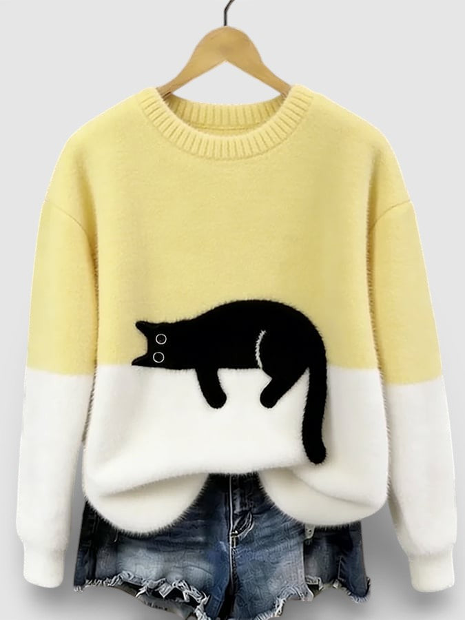 Luna™ | Cat Graphic Sweatshirt