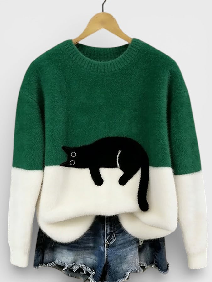 Luna™ | Cat Graphic Sweatshirt