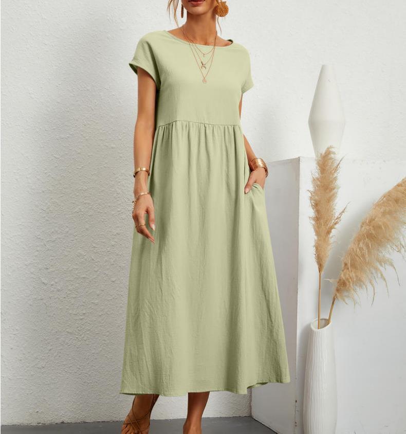 Sylvia | Elegant Relaxed Fit Midi Dress