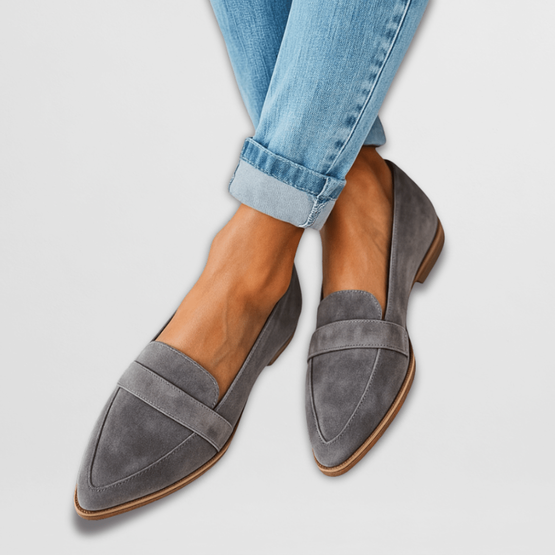 Helen | Orthopaedic Soft Suede Slip-Ons