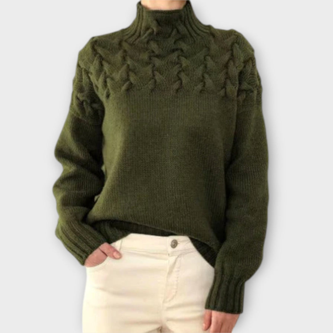 Kathrin | Warm Knitted Turtleneck