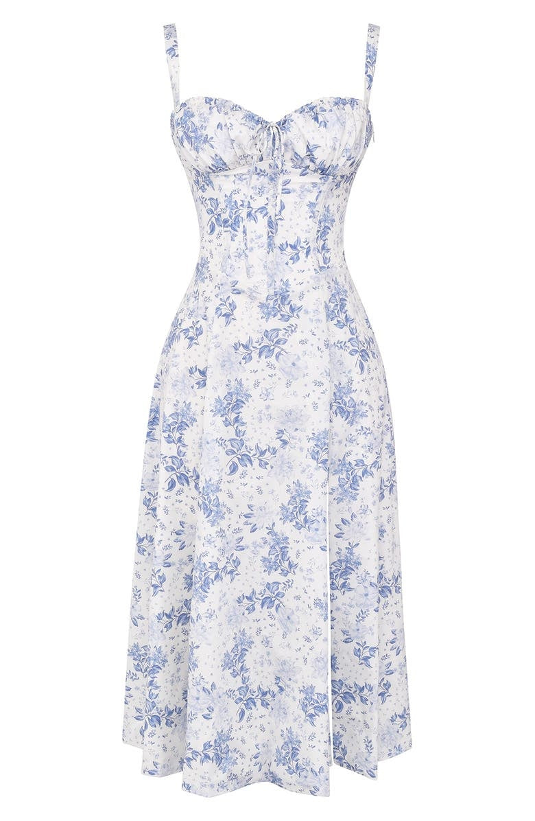 Sally | Spring Dress - Floral Print Party Dress
