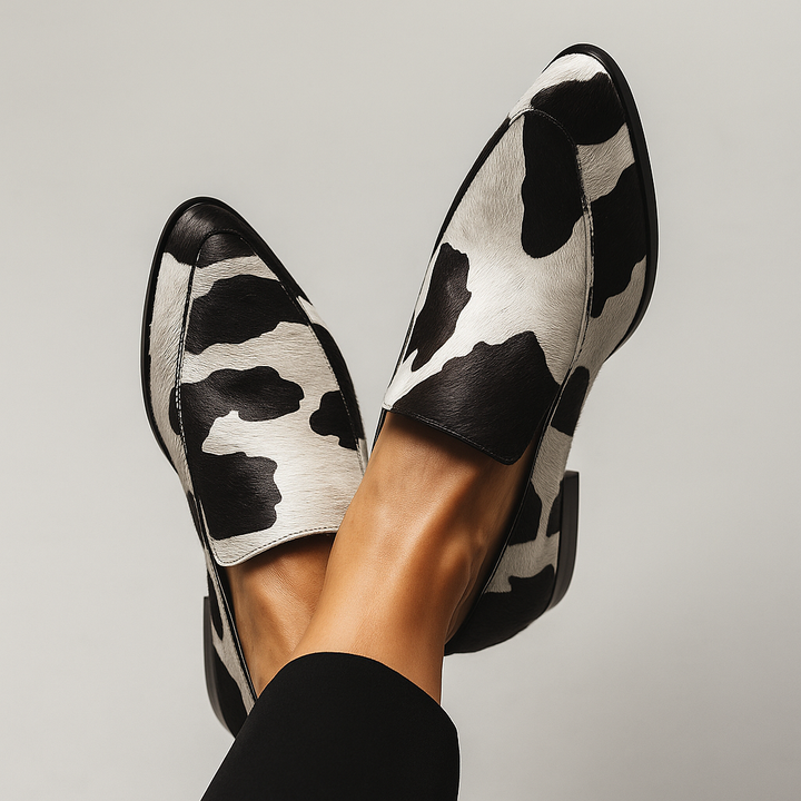 Margot | Modern Print Loafers