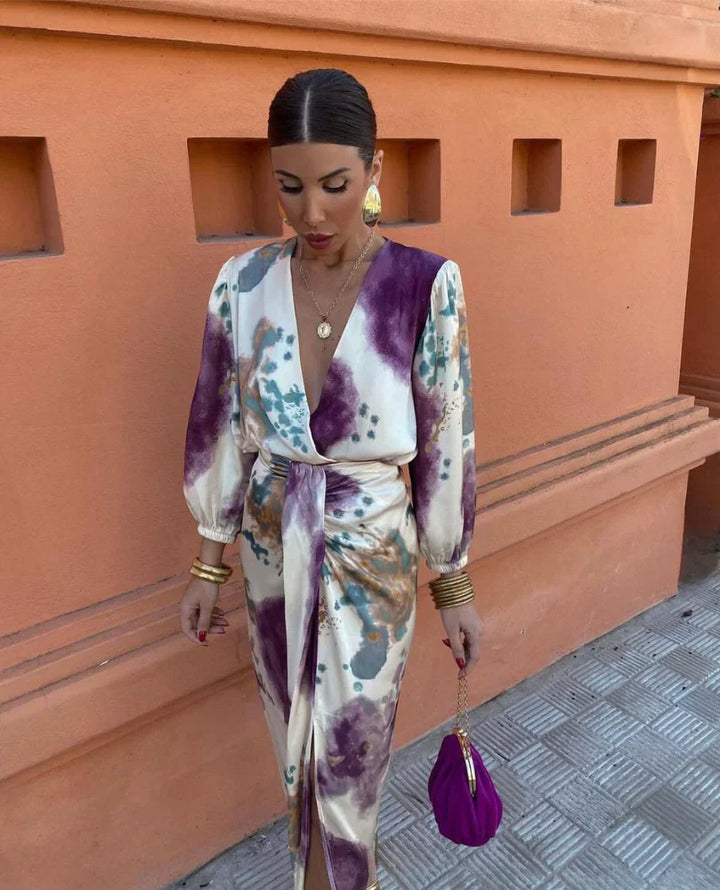 Beverly | Elegant Summer Blouse Skirt Set