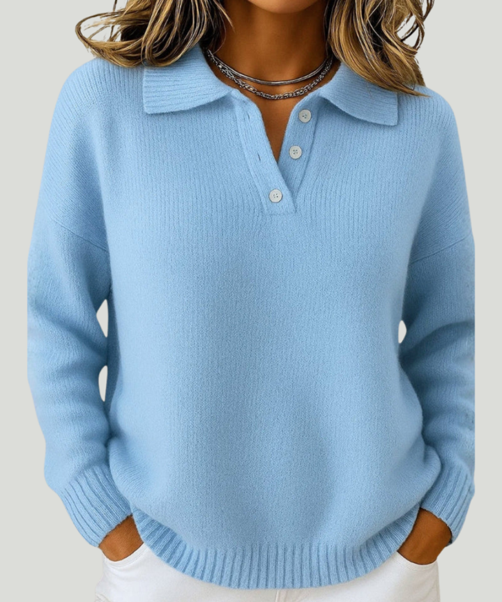 Élise | Soft V-Neck Jumper