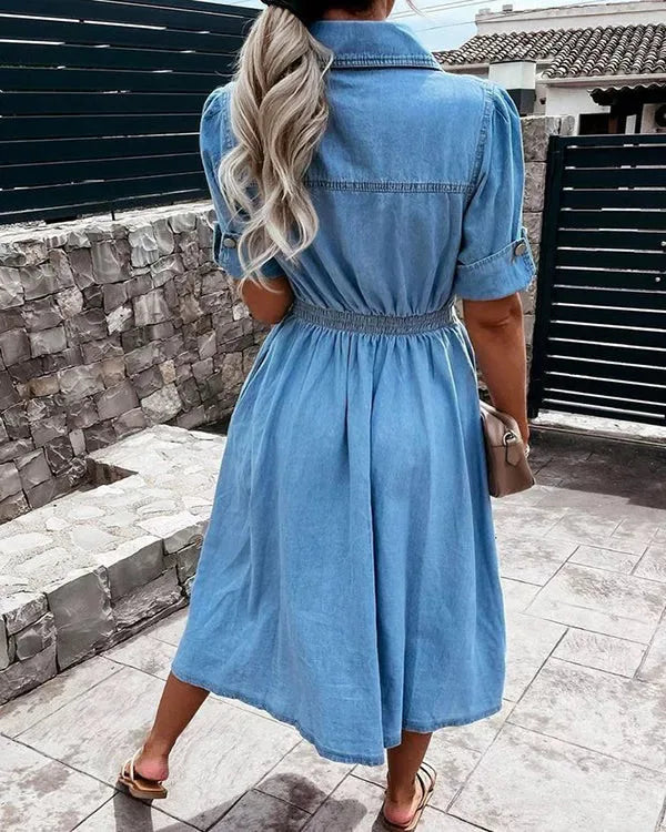 Sue | Stylish Denim Dress for Every Occasion