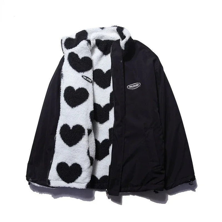 Monika | Reversible Heart Jacket