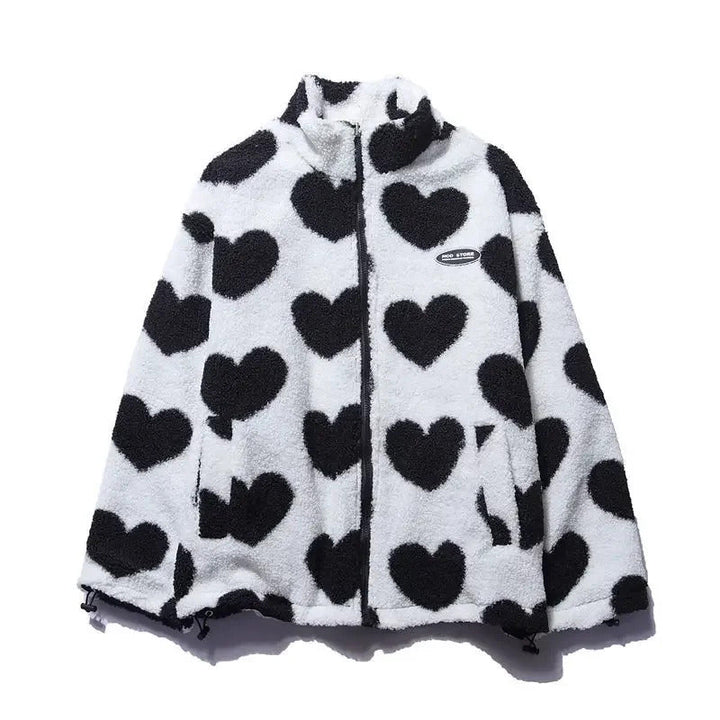 Monika | Reversible Heart Jacket