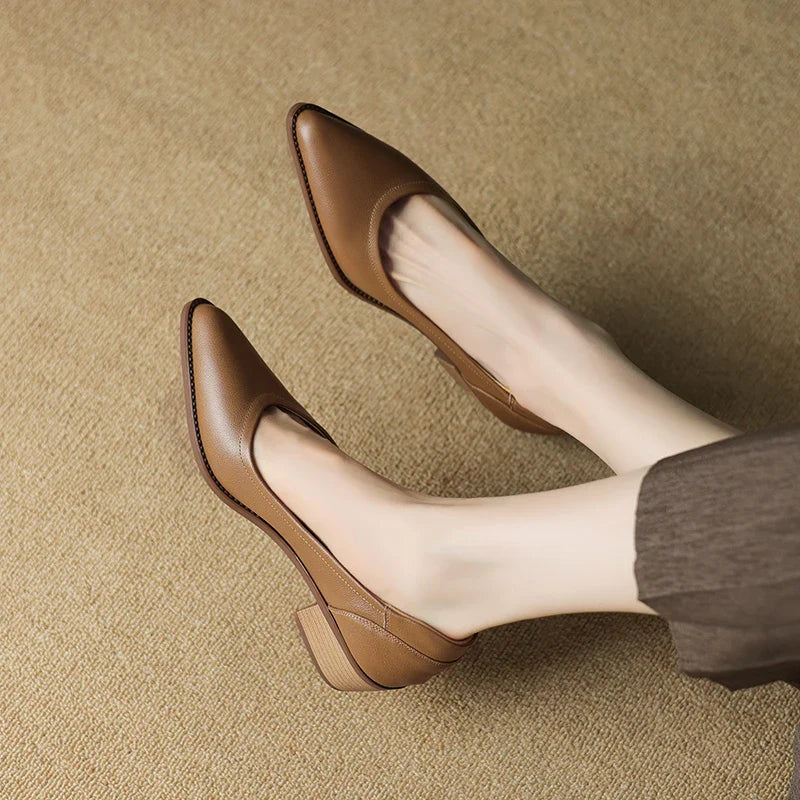 MICHELA | GRACEFUL MID-HEELED SHOES