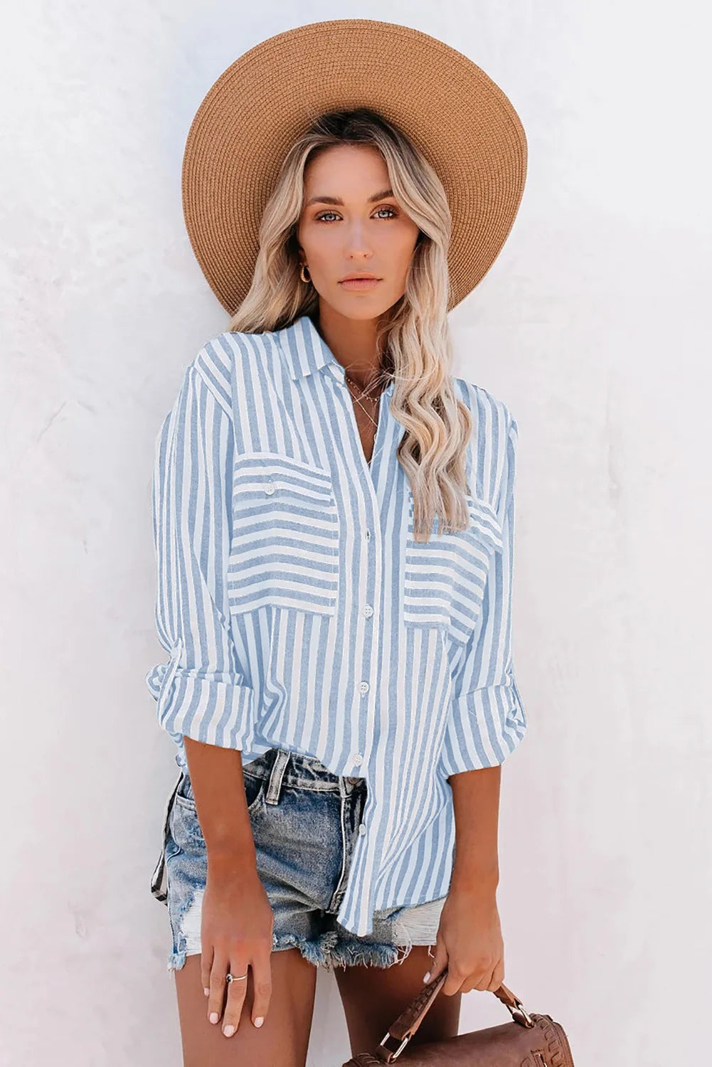 Jane | Striped Blouse for Women - Casual Chic