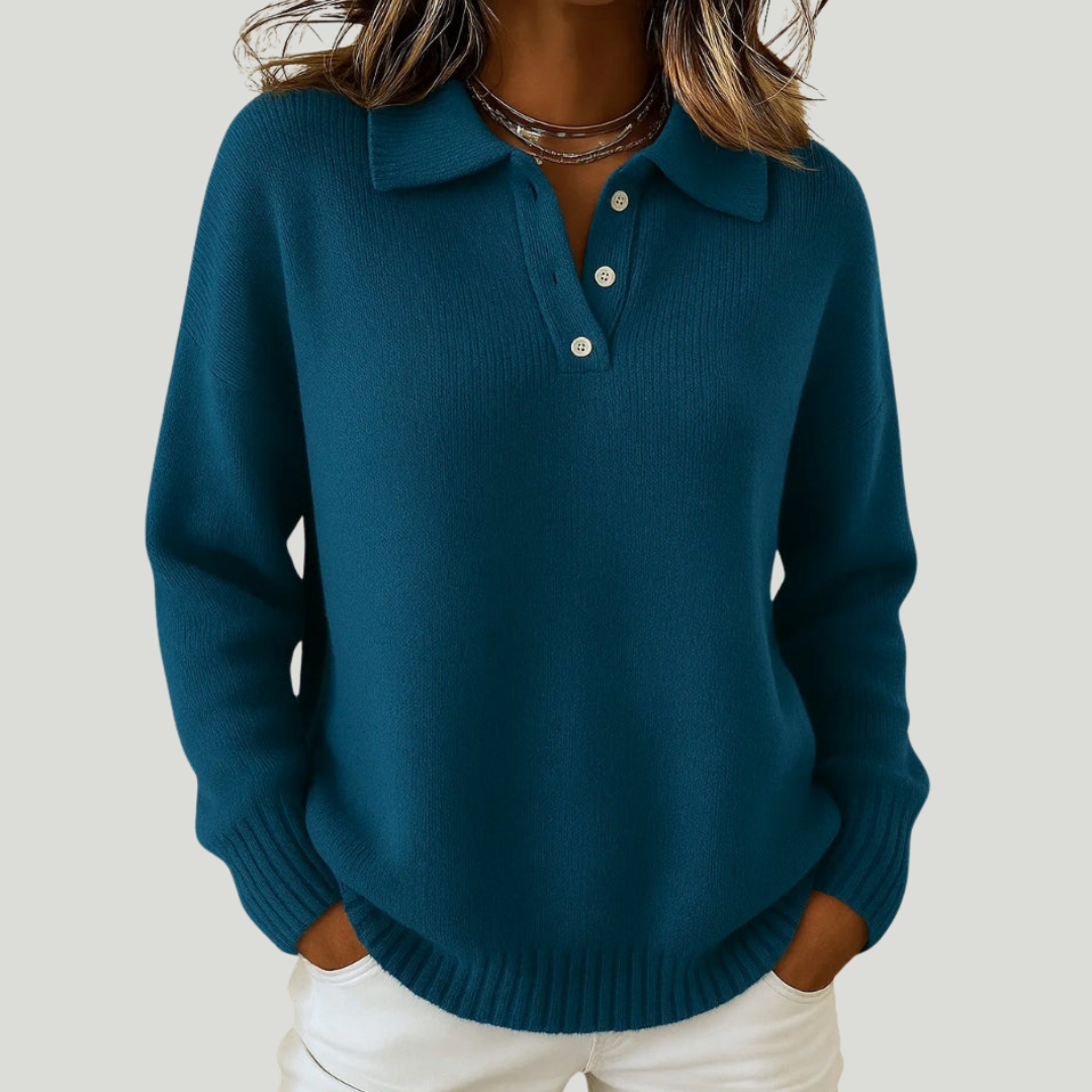 Élise | Soft V-Neck Jumper