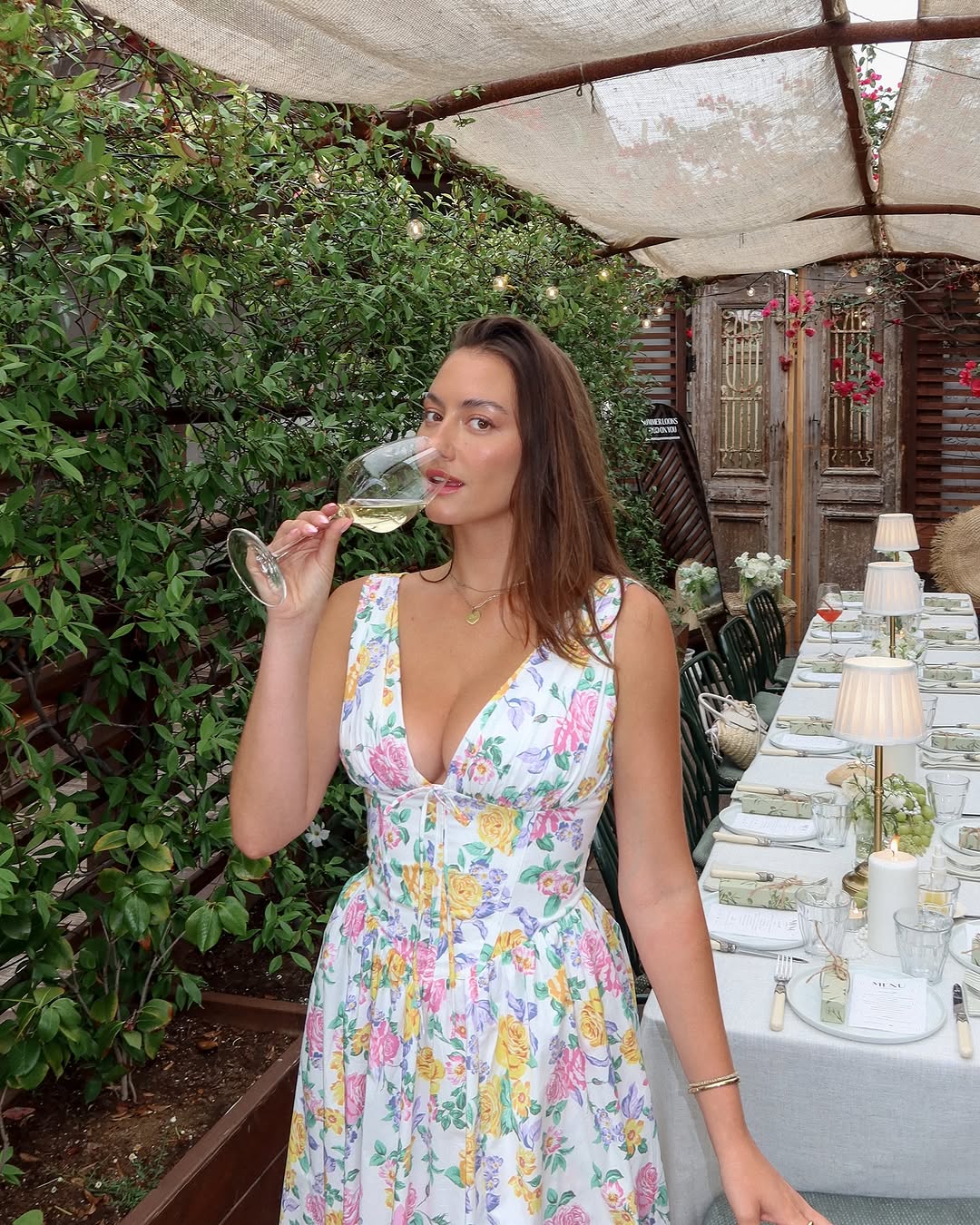 Sophia | Elegant Floral Dress for Summer