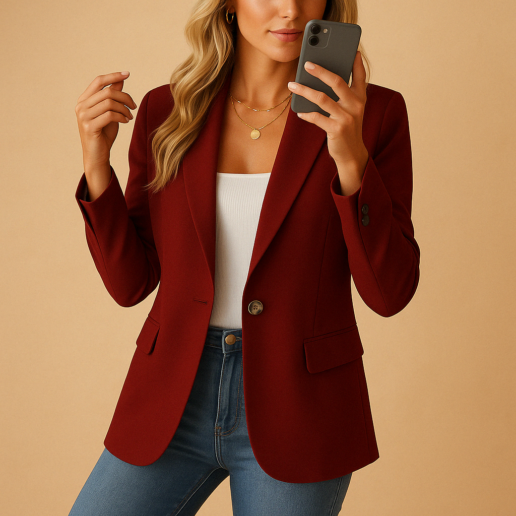 Clara | Tailored Stretch Blazer for Effortless Elegance