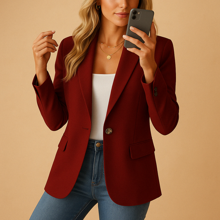 Clara | Tailored Stretch Blazer for Effortless Elegance