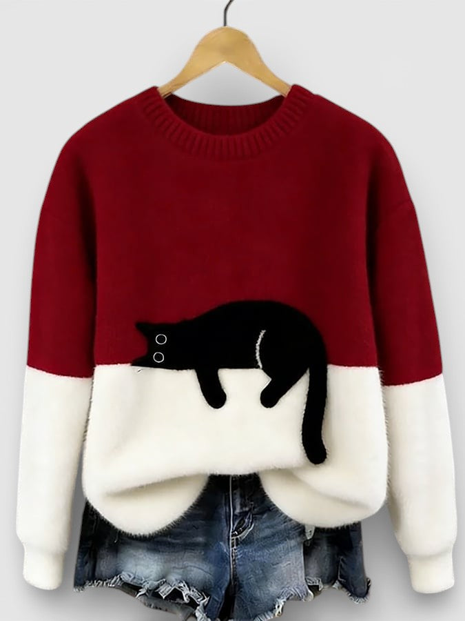 Luna™ | Cat Graphic Sweatshirt