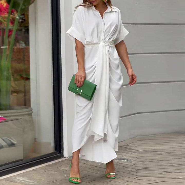 Susan | Elegant Summer Drape Dress for Stylish Comfort