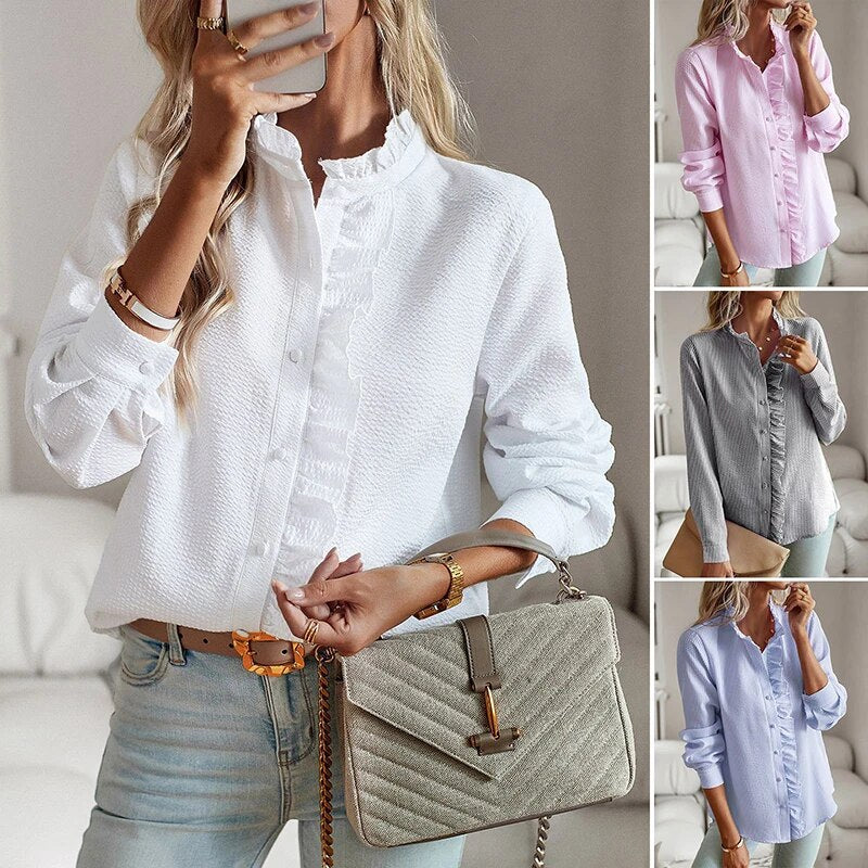 Alice | Stylish Shirt with Buttons