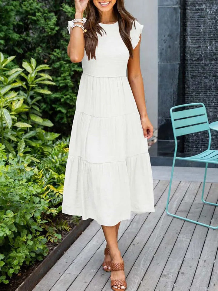 Ronja | Effortless Stylish Flowy Layered Dress