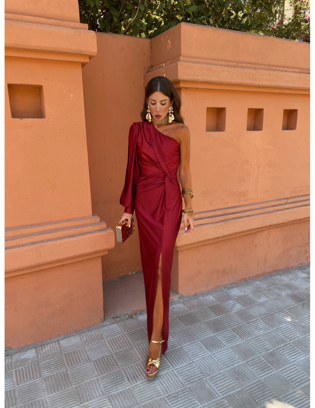 Leslie | Elegant Maxi Dress for Special Occasions