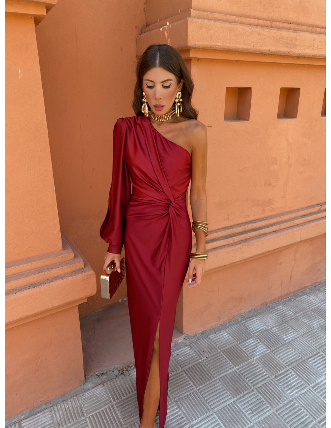 Leslie | Elegant Maxi Dress for Special Occasions